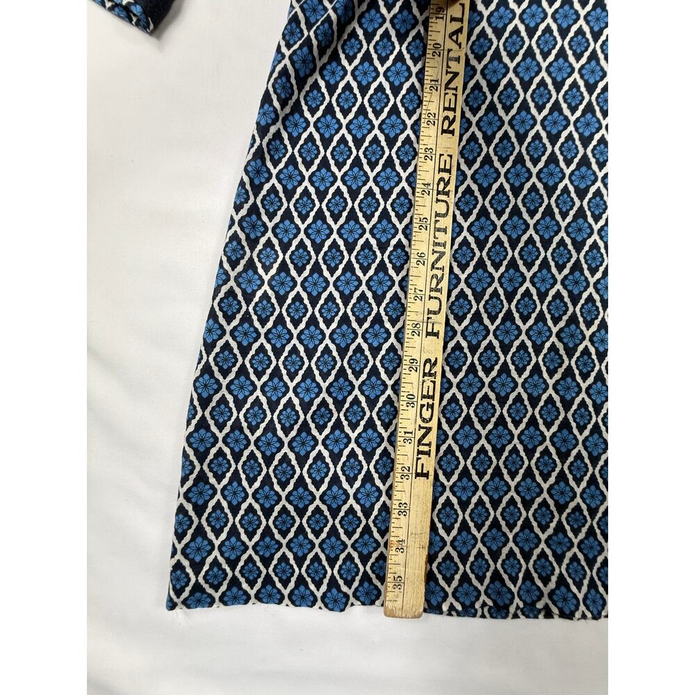 Tory Burch 100% Cotton Long Sleeve Sz 8 Tunic dress Cover Up Lightweight - Picture 10 of 13